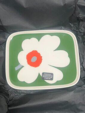Marimekko Oiva Unikko 60th Anniversary Plate